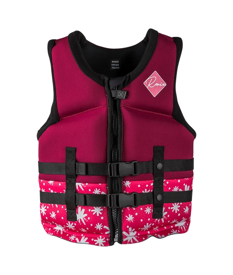RONIX Youth Laguna CGA Wake Vest Plum Youth Wake Vests Ronix 