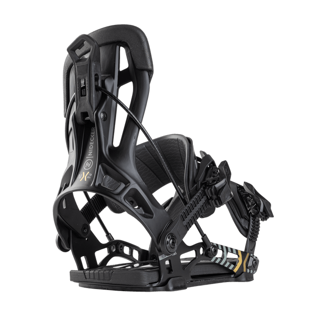 NIDECKER Flow NX2 Snowboard Bindings Black 2026 Men's Snowboard Bindings Nidecker 