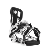 NIDECKER Flow NX2 Snowboard Bindings White 2026 Men's Snowboard Bindings Nidecker 