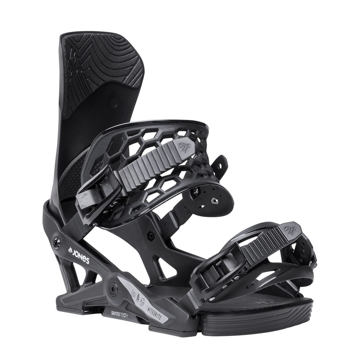 JONES Meteorite Snowboard Bindings Eclipse Black 2026 Men's Snowboard Bindings Jones Snowboards 
