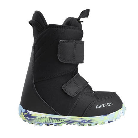 NIDECKER Youth Micron Mini Snowboard Boots Black 2025 Youth Snowboard Boots Nidecker 