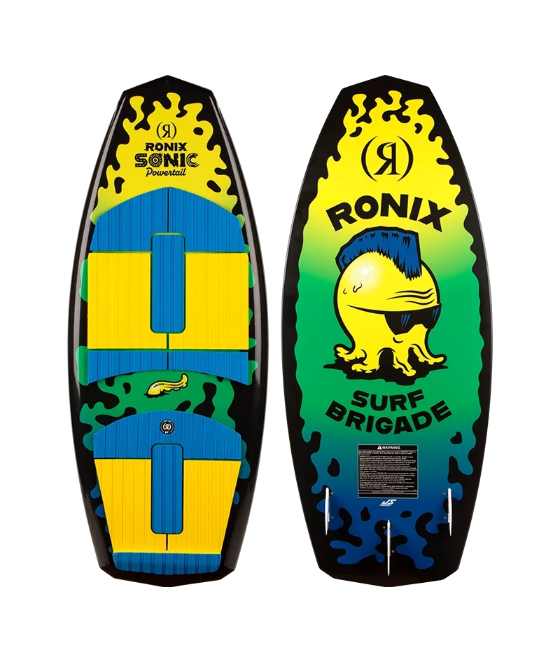 RONIX Kids Sonic Powertail Wakesurf Board Wakesurfs Ronix 