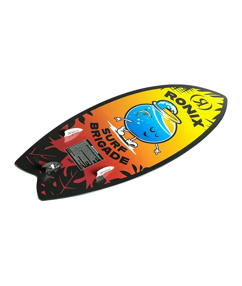 RONIX Kids Sonic Fish Sunset Splash Wakesurf Board Wakesurfs Ronix 