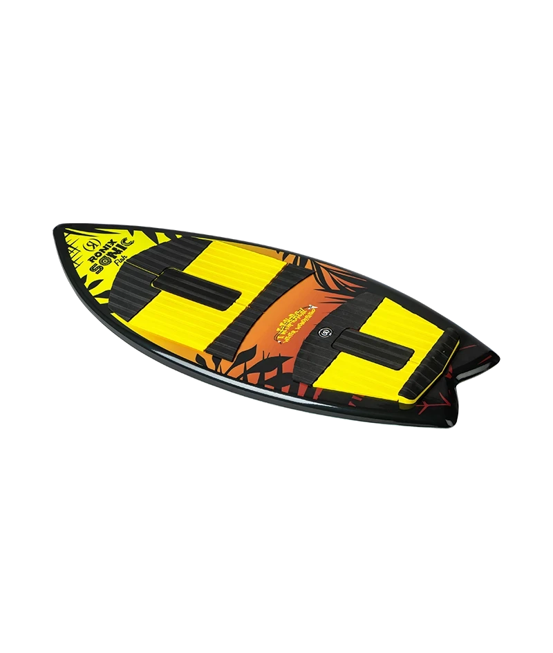 RONIX Kids Sonic Fish Sunset Splash Wakesurf Board Wakesurfs Ronix 