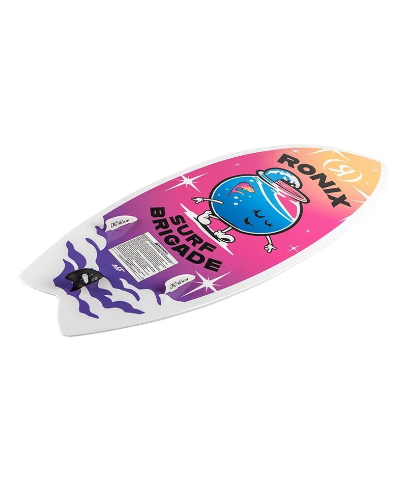 RONIX Kids Sonic Fish Pink Splash Wakesurf Board Wakesurfs Ronix 