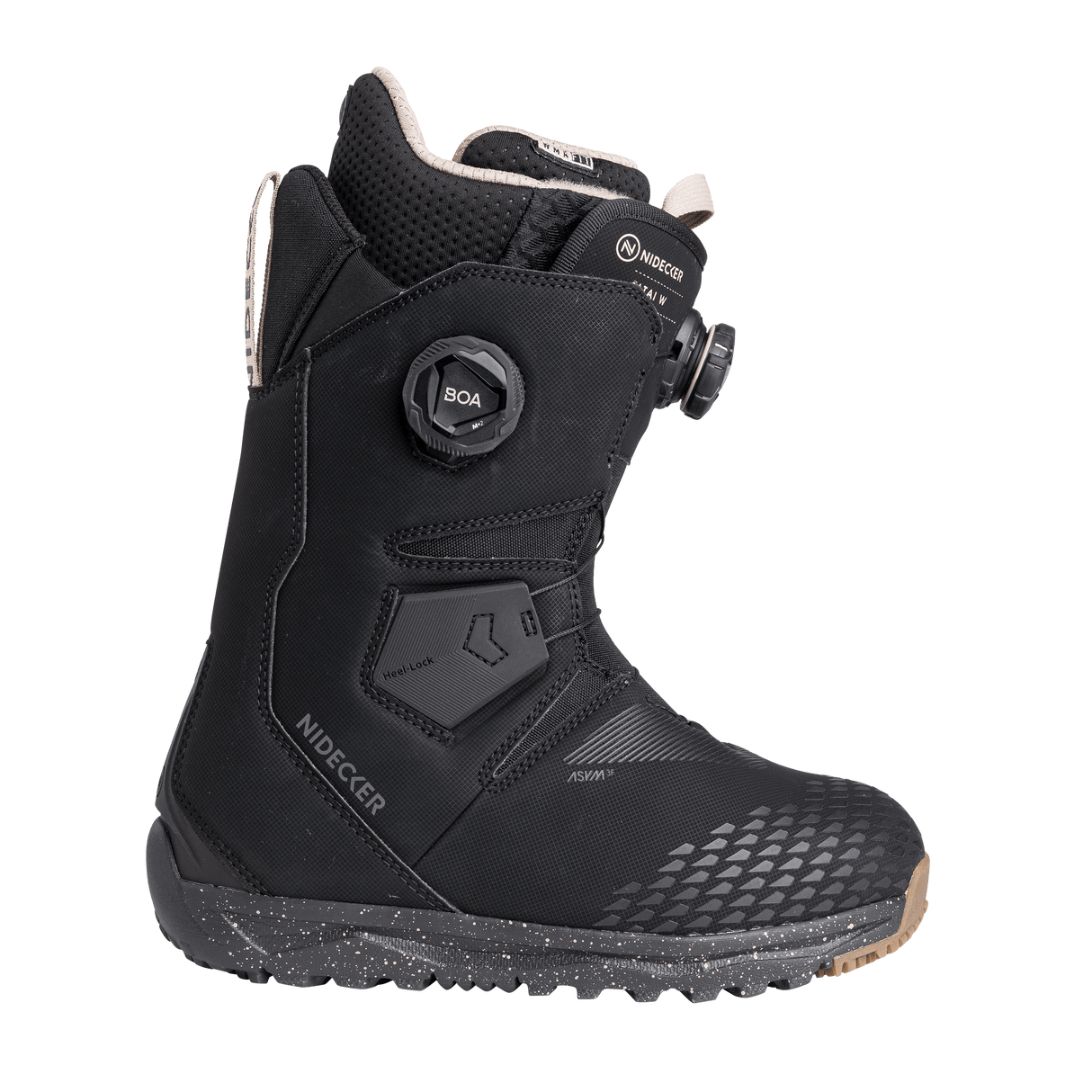 NIDECKER Women's Altai Snowboard Boots Black 2026 Women's Snowboard Boots Nidecker 