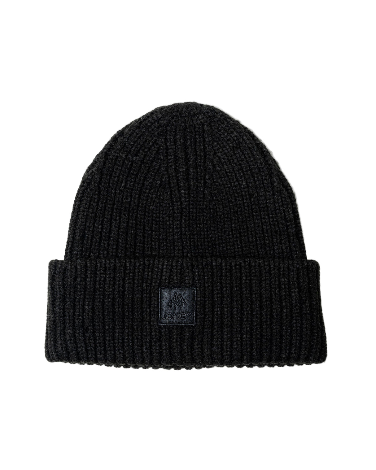 JONES Anchorage Recycled Beanie Stealth Black Men's Beanies Jones Snowboards 