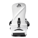 JONES Mercury FASE Snowboard Bindings Cloud White 2027 Men's Snowboard Bindings Jones Snowboards 