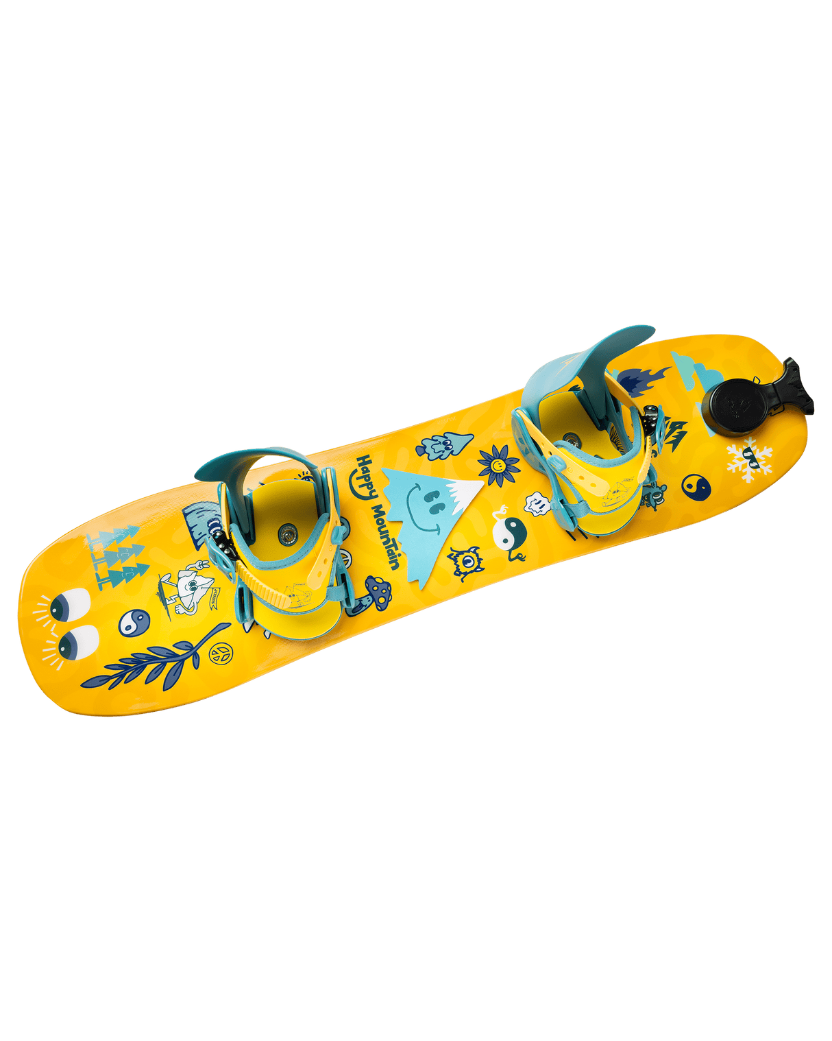 JONES Kids Happy Mountain Snowboard + Bindings Package 2026 Youth Snowboards Jones Snowboards 