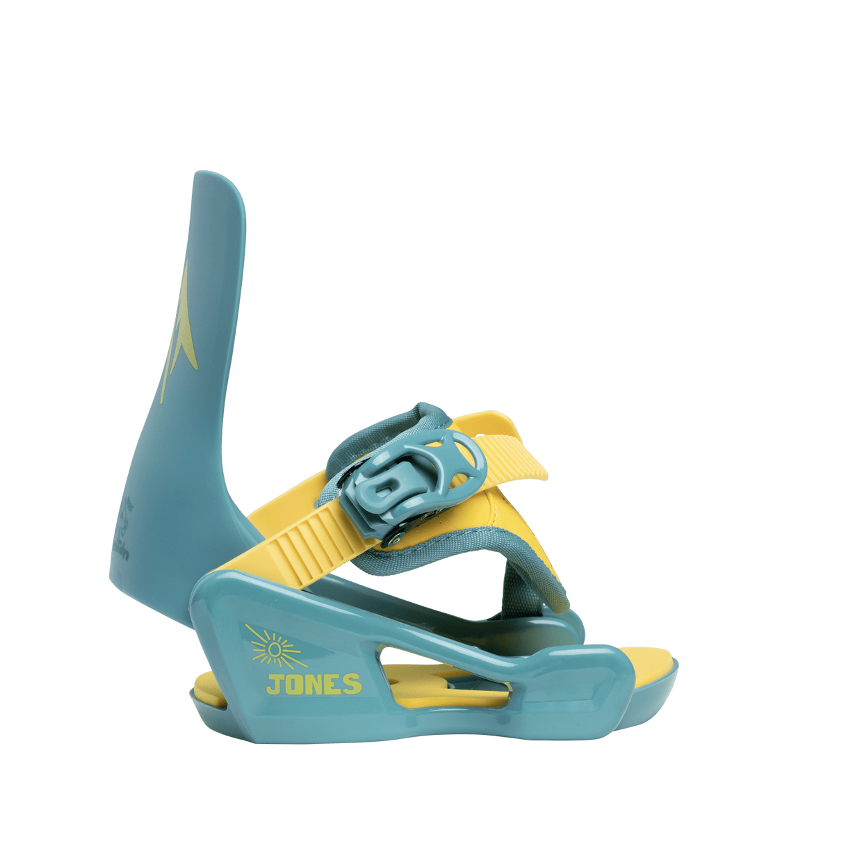 JONES Kids Happy Mountain Snowboard + Bindings Package 2026 Youth Snowboards Jones Snowboards 