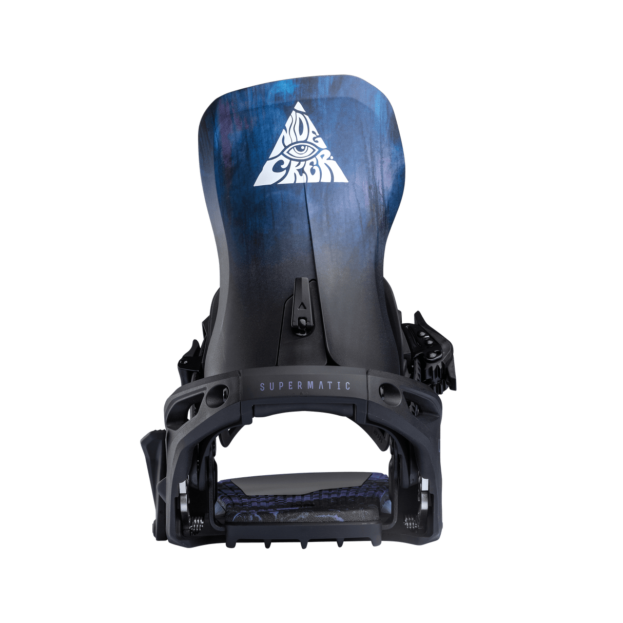 NIDECKER LT Supermatic Snowboard Bindings Bio Black 2026 Men's Snowboard Bindings Nidecker 