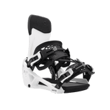 NIDECKER LT Supermatic Snowboard Bindings White 2026 Men's Snowboard Bindings Nidecker 
