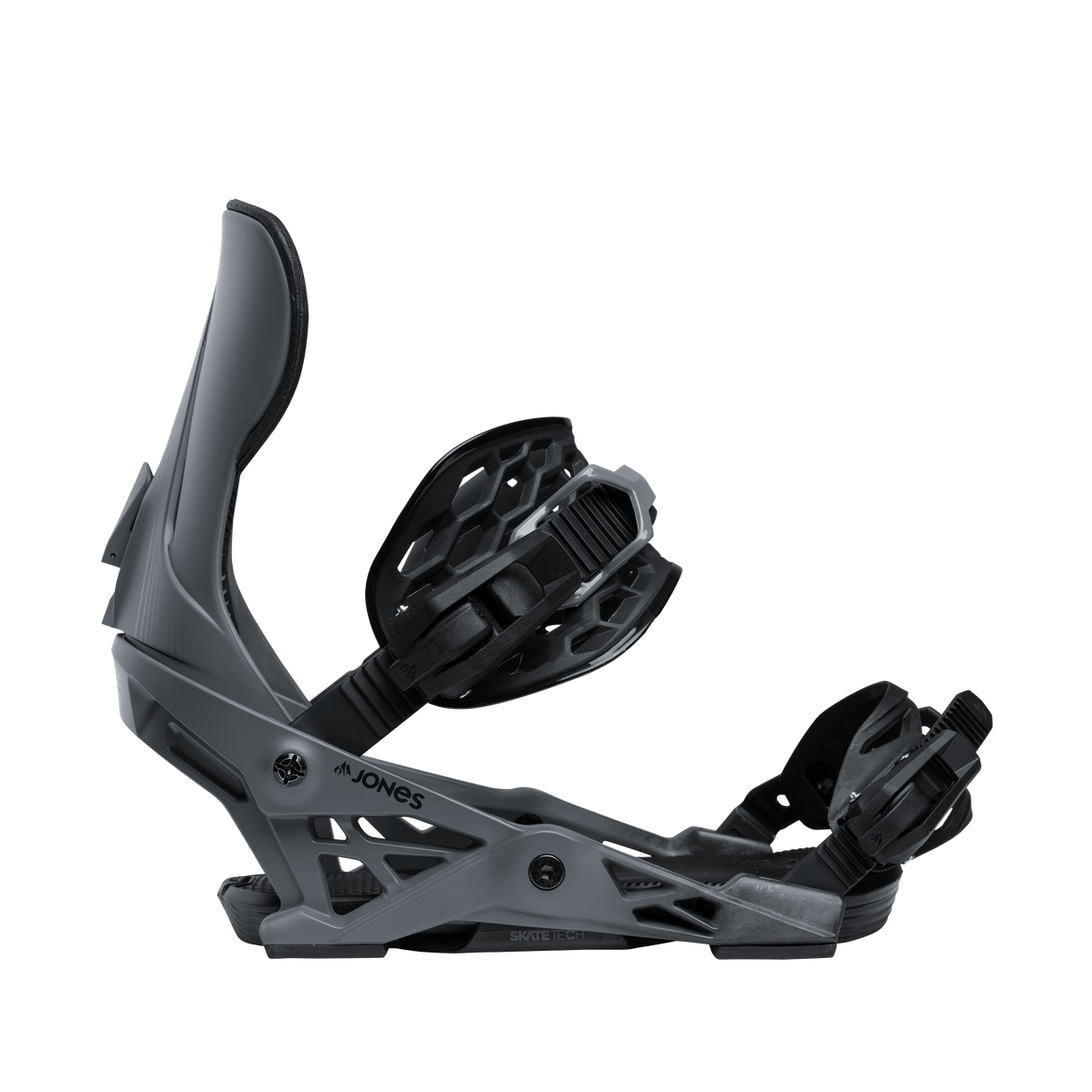 JONES Mercury Snowboard Bindings Shadow Grey 2026 Men's Snowboard Bindings Jones Snowboards 