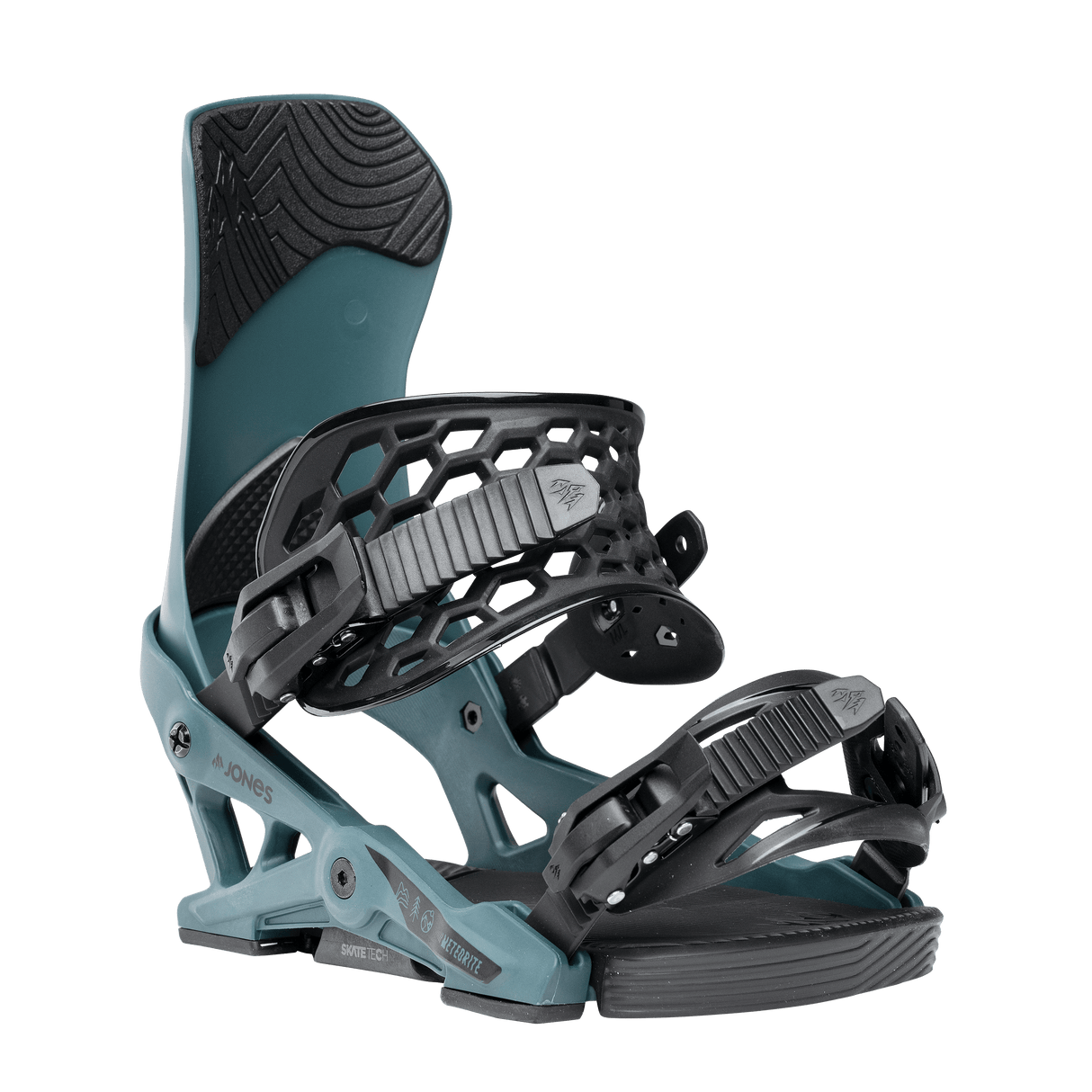 JONES Meteorite Snowboard Bindings Arctic Shadow Blue 2026 Men's Snowboard Bindings Jones Snowboards 