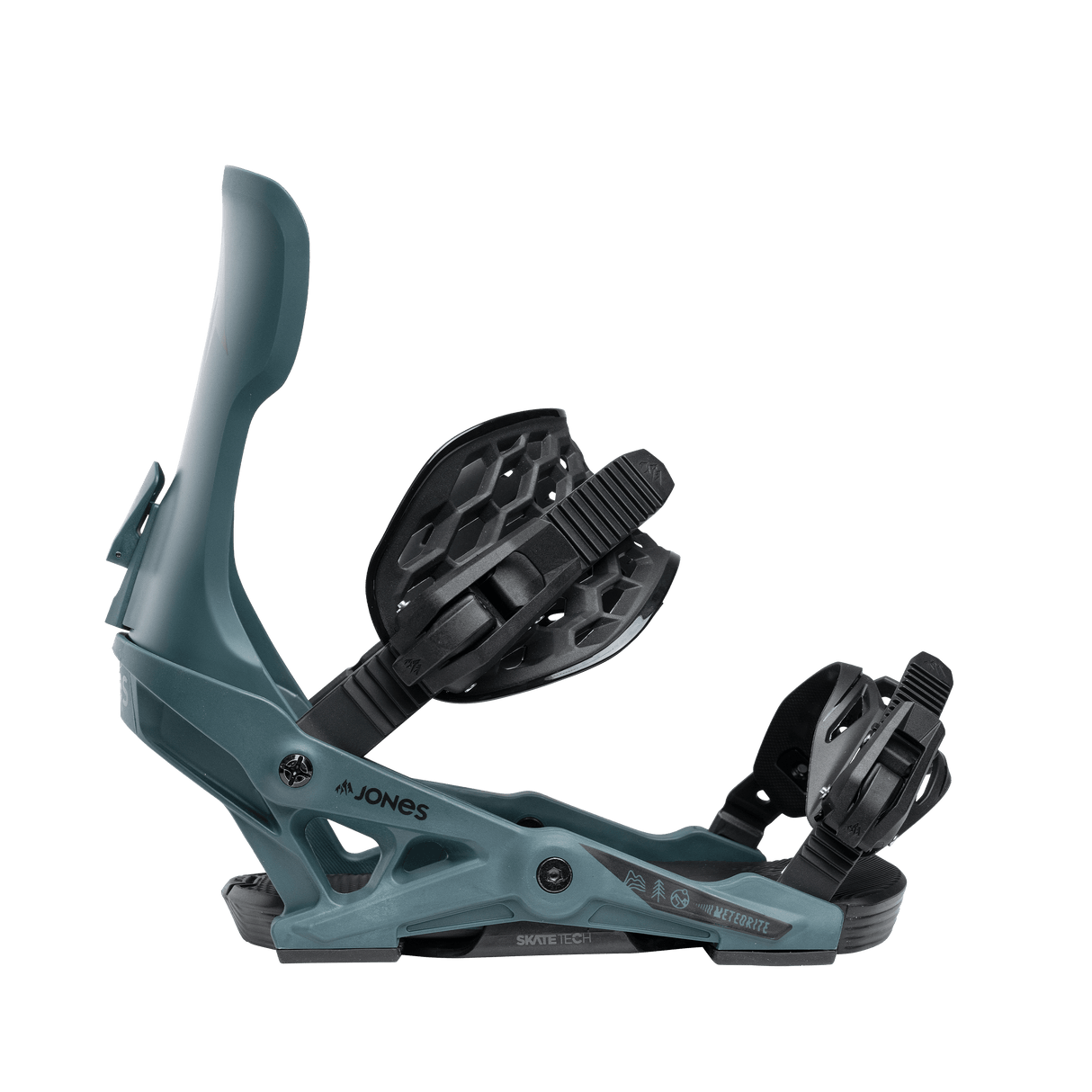 JONES Meteorite Snowboard Bindings Arctic Shadow Blue 2026 Men's Snowboard Bindings Jones Snowboards 