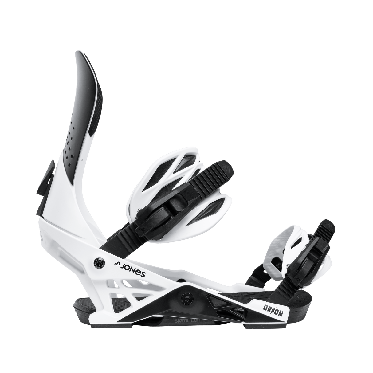 JONES Orion Snowboard Bindings Cloud White 2026 Men's Snowboard Bindings Jones Snowboards 