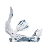 JONES Orion Art Snowboard Bindings White Glacier Frost 2026 Men's Snowboard Bindings Jones Snowboards 