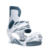 JONES Orion Art Snowboard Bindings White Glacier Frost 2026 Men's Snowboard Bindings Jones Snowboards 