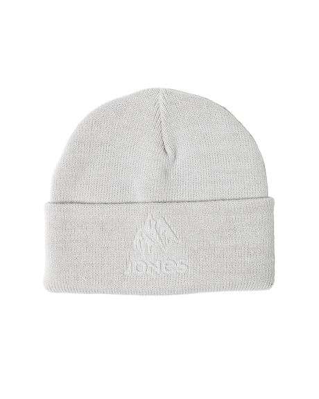 JONES Tahoe Recycled Beanie Smoke Grey Men's Beanies Jones Snowboards 