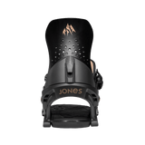 JONES Women's Aurora Snowboard Bindings Black Eclipse 2026 Women's Snowboard Bindings Jones Snowboards 