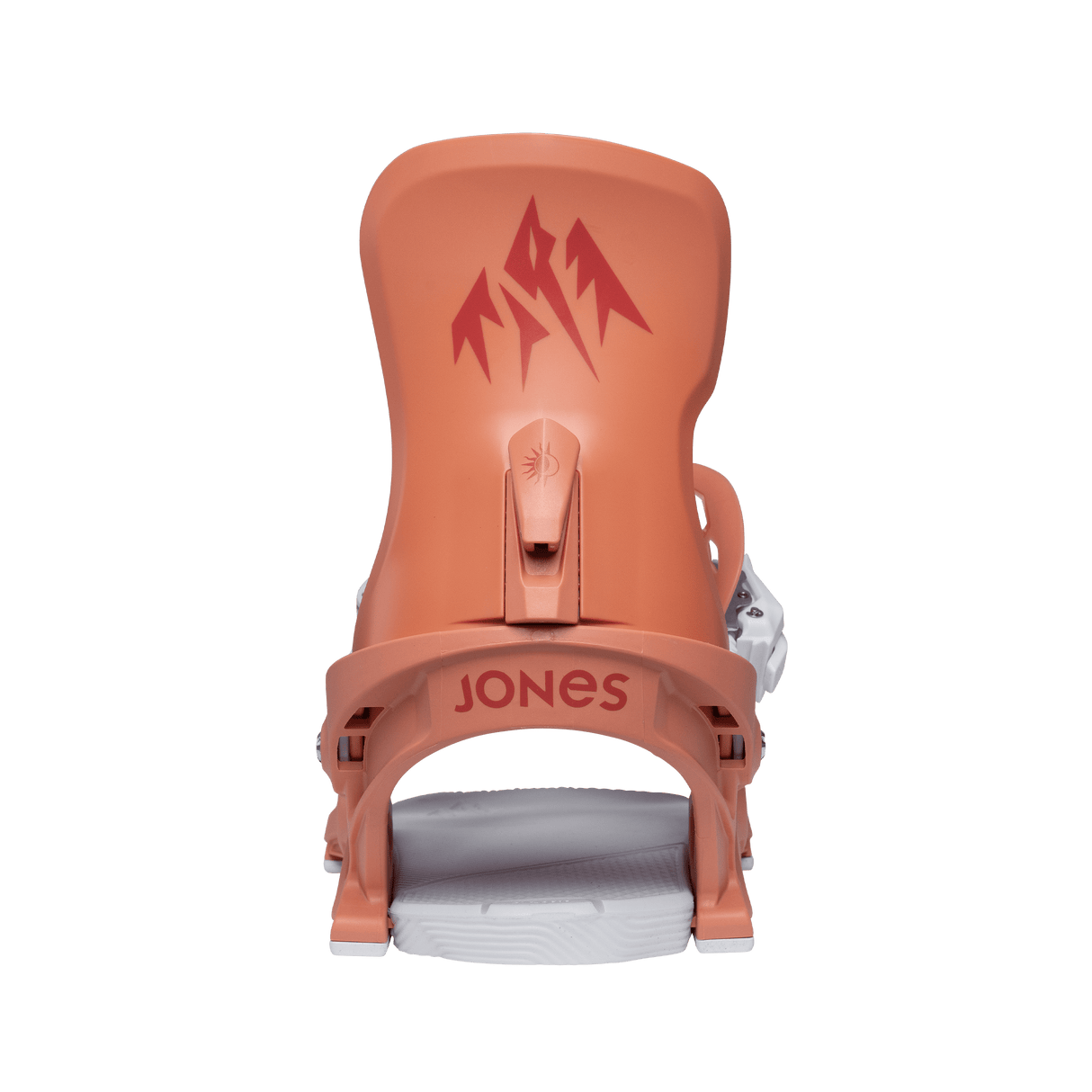 JONES Women's Equinox Snowboard Bindings Deep Coral 2026 Women's Snowboard Bindings Jones Snowboards 