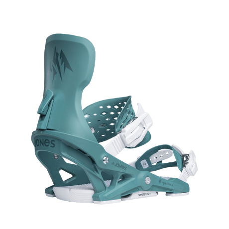 JONES Women's Equinox Snowboard Bindings Deep Teal 2026 Women's Snowboard Bindings Jones Snowboards 