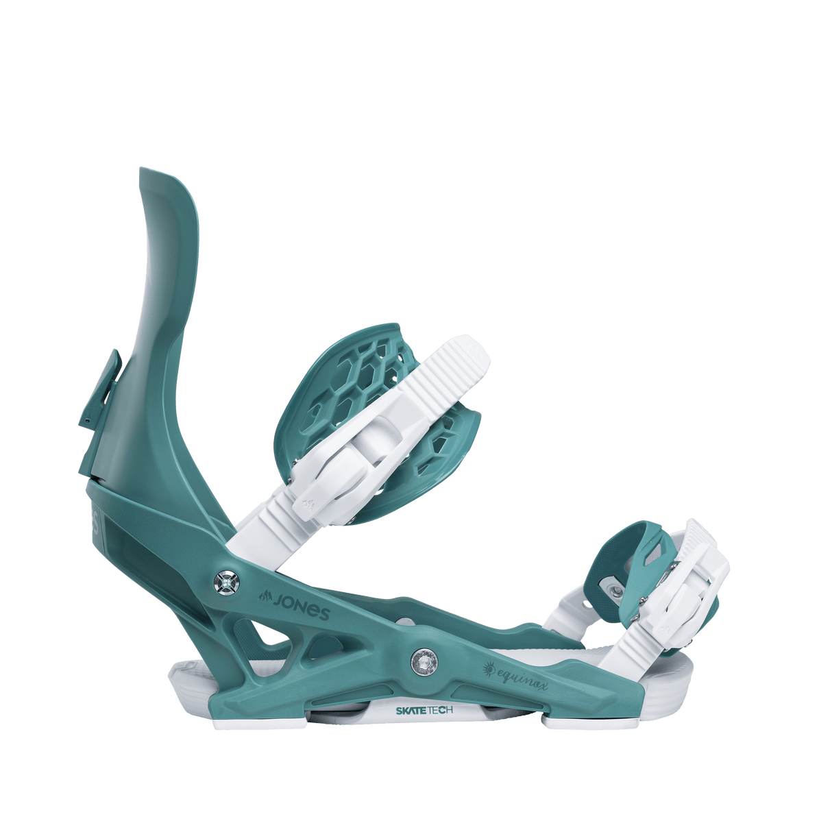 JONES Women's Equinox Snowboard Bindings Deep Teal 2026 Women's Snowboard Bindings Jones Snowboards 