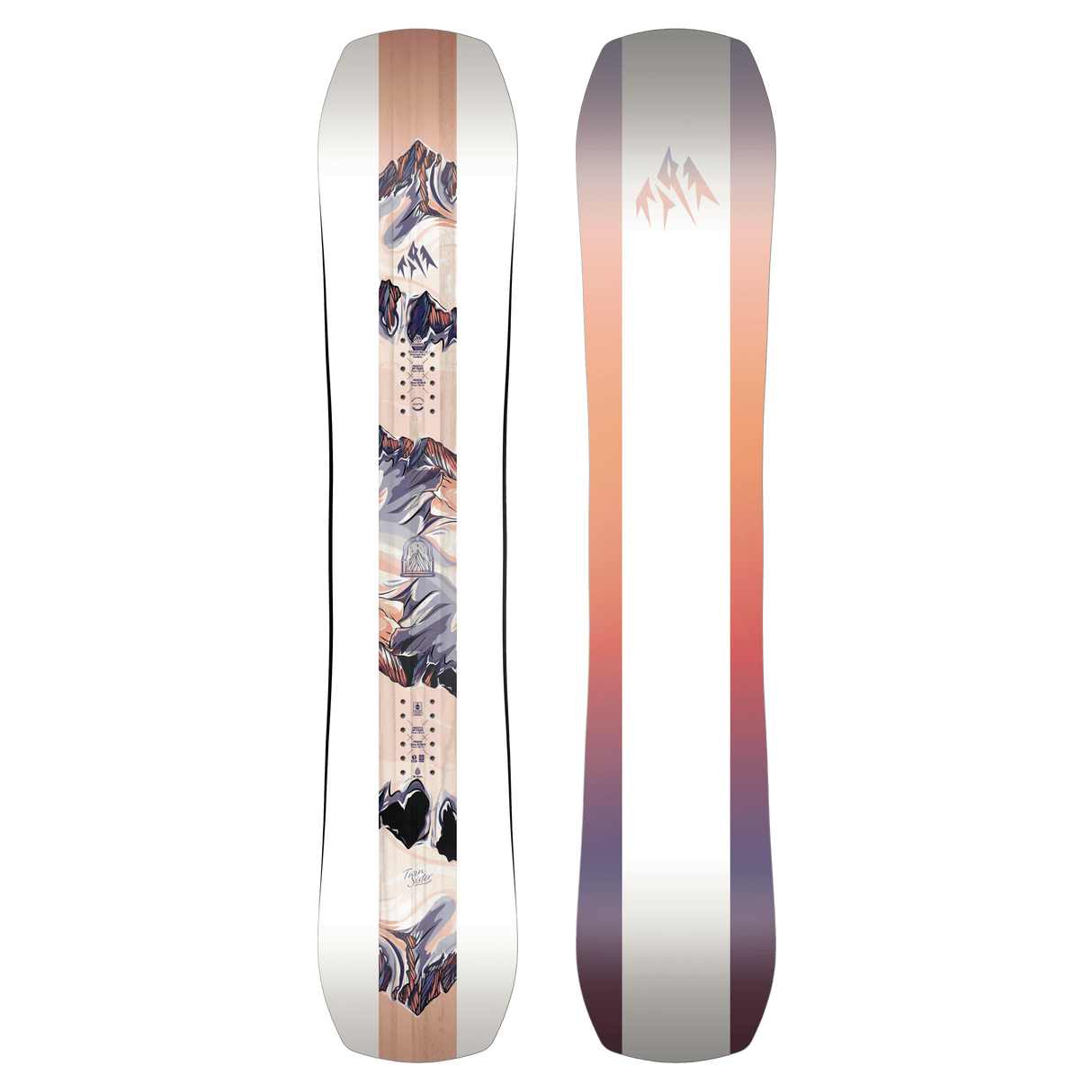 JONES Women's Twin Sister Snowboard 2026 Women's Snowboards Jones Snowboards 