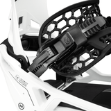 NIDECKER Supermatic OG Snowboard Bindings White 2026 Men's Snowboard Bindings Nidecker 