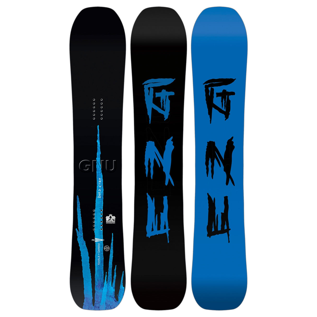 GNU Banked Country Snowboard 2027 Men's Snowboards Gnu 
