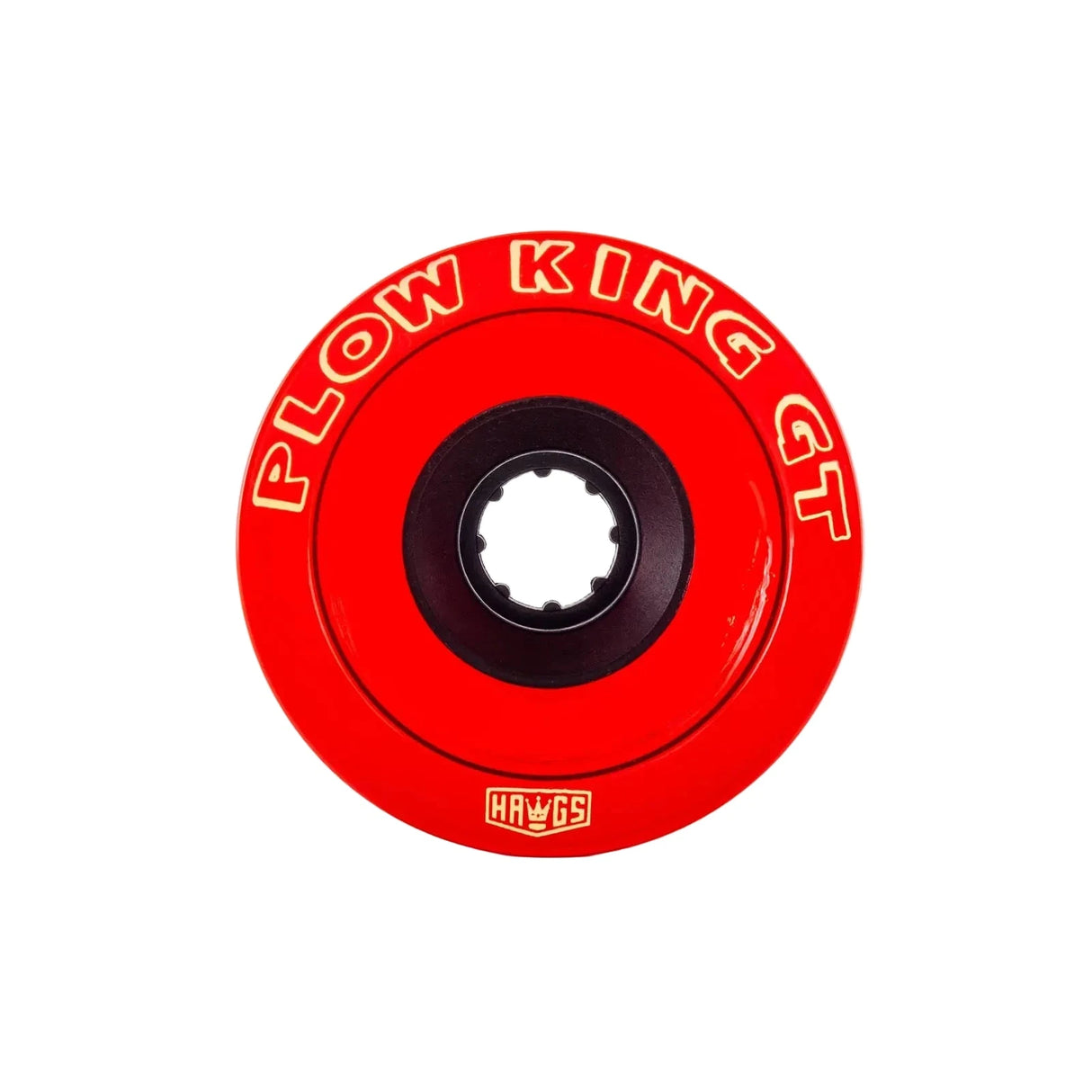 LANDYACHTZ Plow King GT 74mm 76a Clear Red Glossy Longboard Wheels Longboard Wheels Landyachtz 