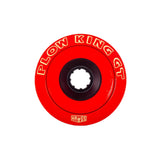 LANDYACHTZ Plow King GT 74mm 76a Clear Red Glossy Longboard Wheels Longboard Wheels Landyachtz 