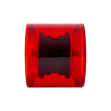 LANDYACHTZ Plow King GT 74mm 76a Clear Red Glossy Longboard Wheels Longboard Wheels Landyachtz 