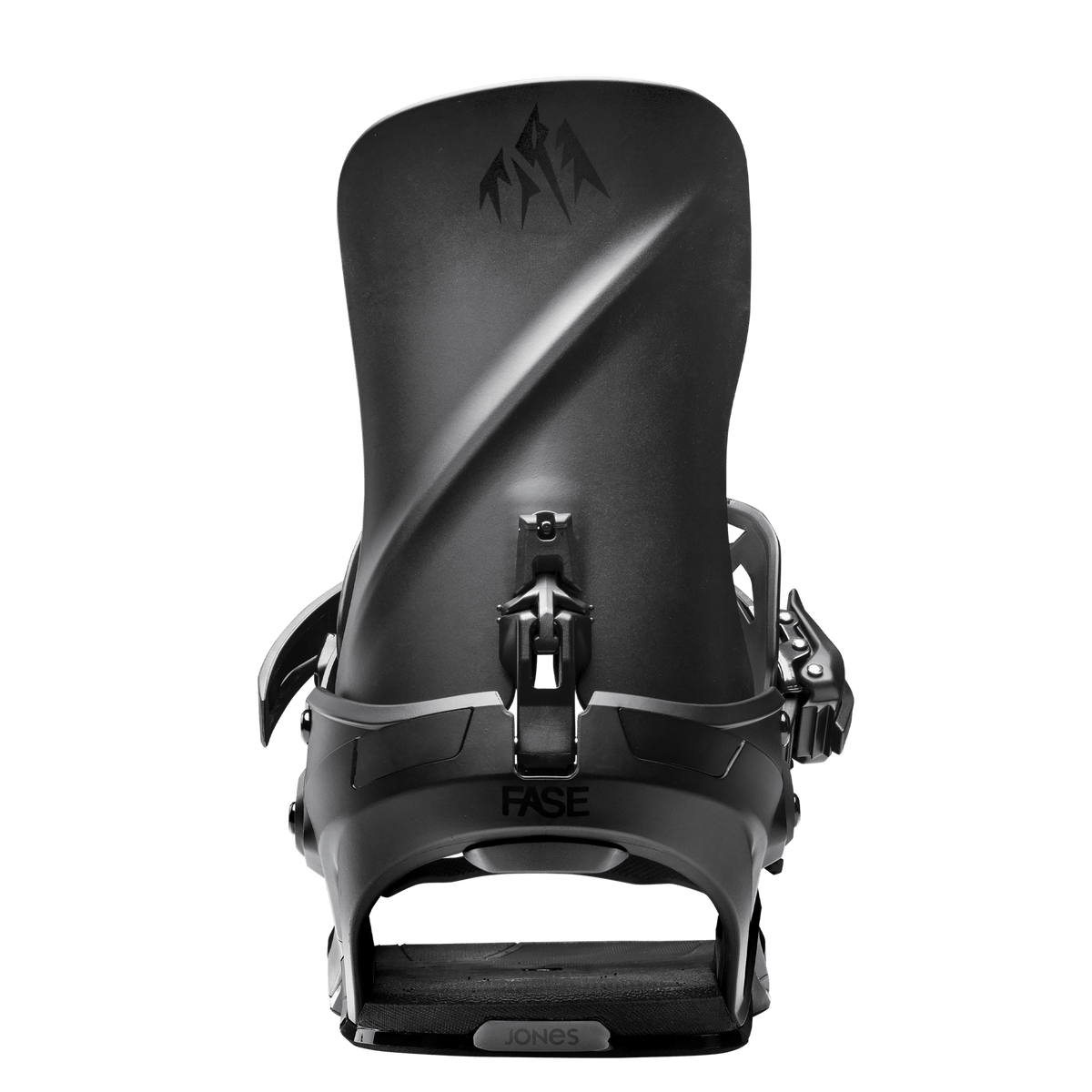 JONES Mercury FASE Snowboard Bindings Stealth Black 2027 Men's Snowboard Bindings Jones Snowboards 