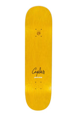 FUCKING AWESOME Curren Caples Raised Ink Class Photo Shape 2 8.25 Skateboard Deck Skateboard Decks Fucking Awesome 