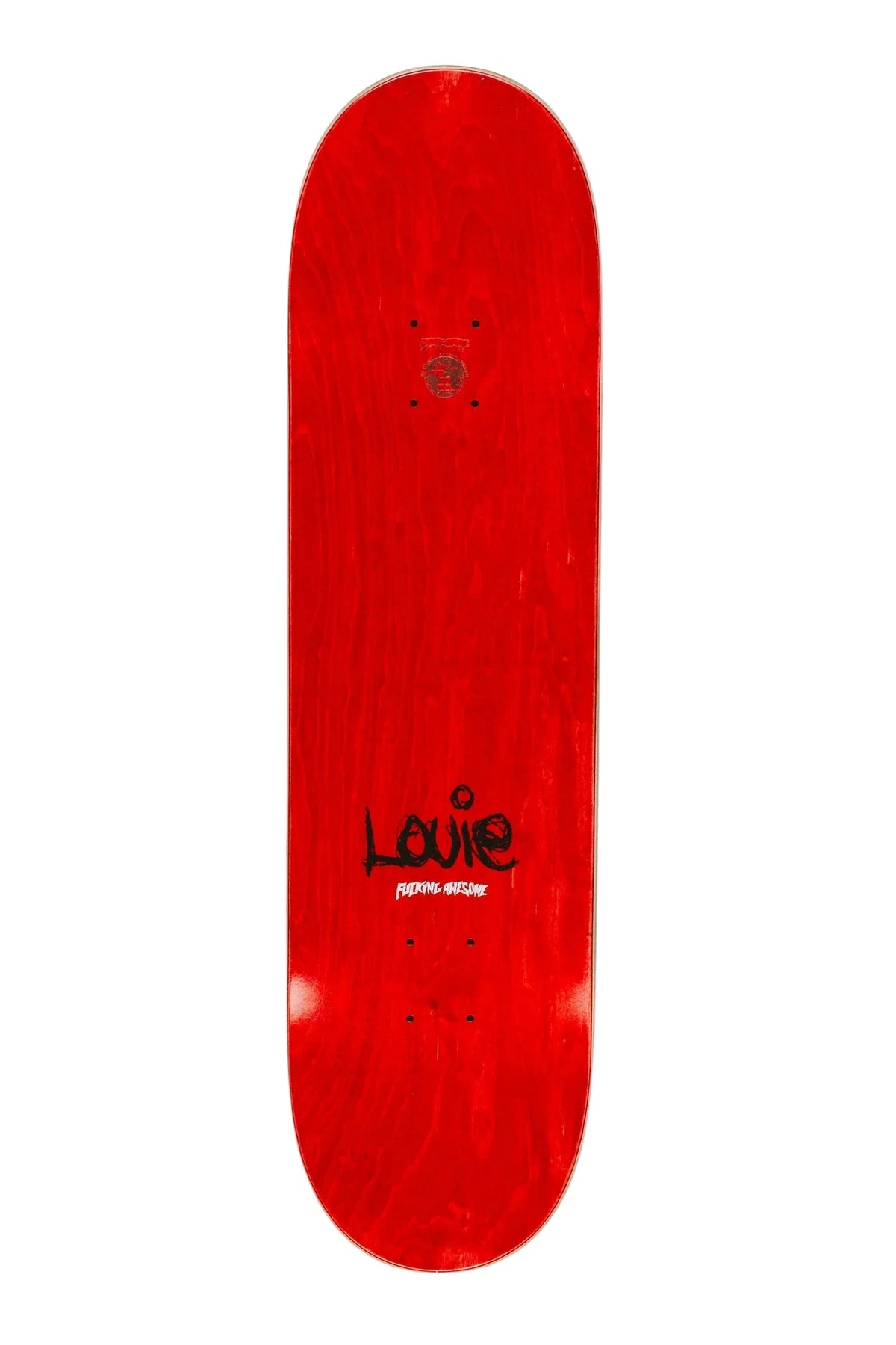 FUCKING AWESOME Louie Lopez Raised Ink Class Photo Twintail 8.38 Skateboard Deck Skateboard Decks Fucking Awesome 