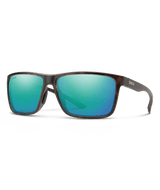 SMITH Riptide Matte Tortoise - ChromaPop Polarized Opal Mirror Sunglasses Sunglasses Smith 