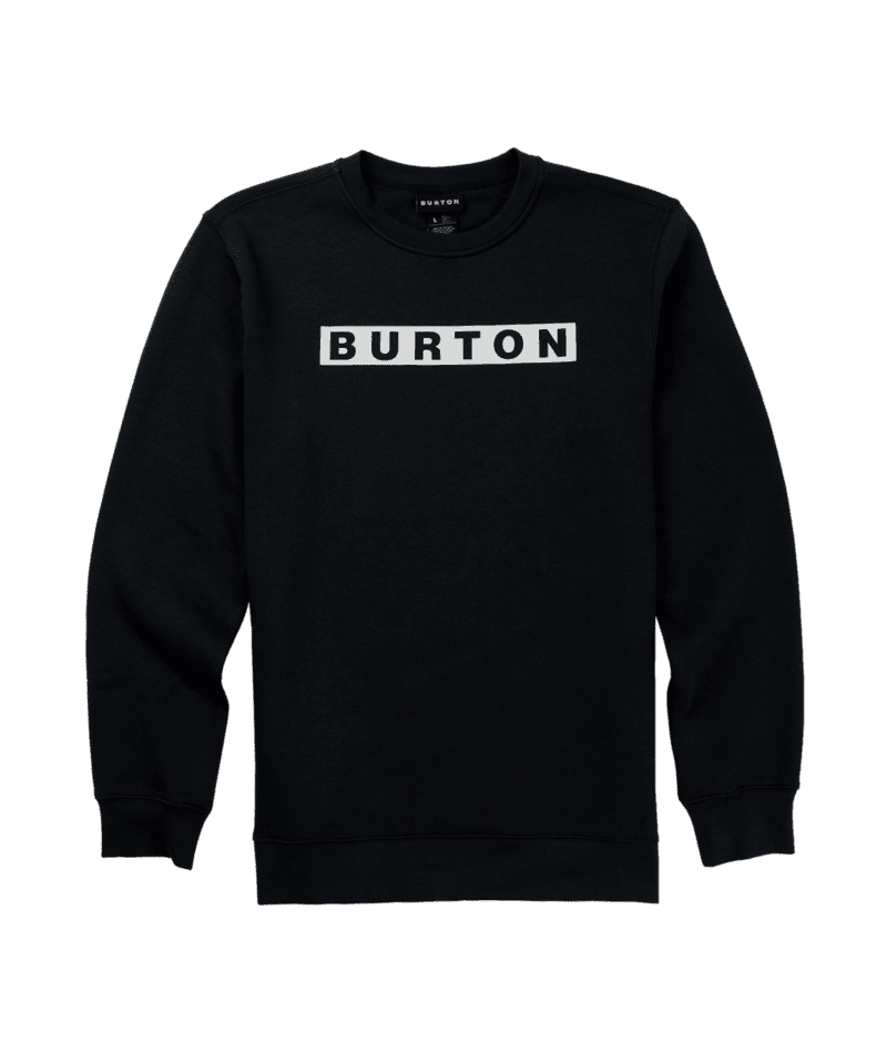 BURTON Vault Crew True Black Men's Crewnecks Burton 