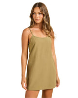 RHYTHM Women's Classic Slip Dress Olive Women's Dresses Rhythm 