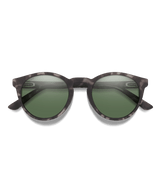 SMITH Westward Matte Grey Tortoise - ChromaPop Grey Green Polarized Sunglasses Sunglasses Smith 