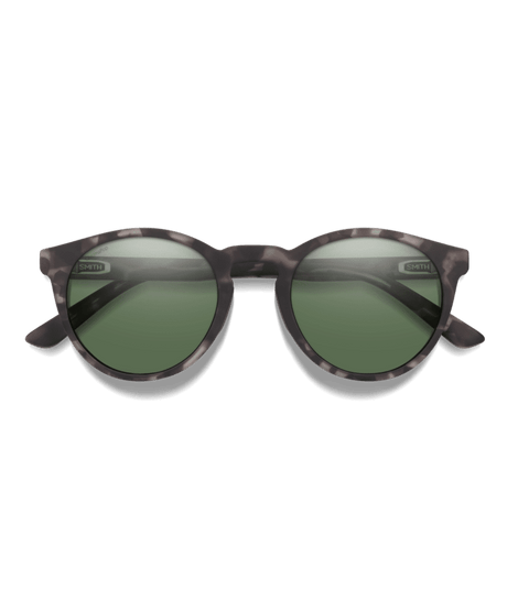 SMITH Westward Matte Grey Tortoise - ChromaPop Grey Green Polarized Sunglasses Sunglasses Smith 