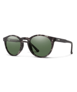 SMITH Westward Matte Grey Tortoise - ChromaPop Grey Green Polarized Sunglasses Sunglasses Smith 