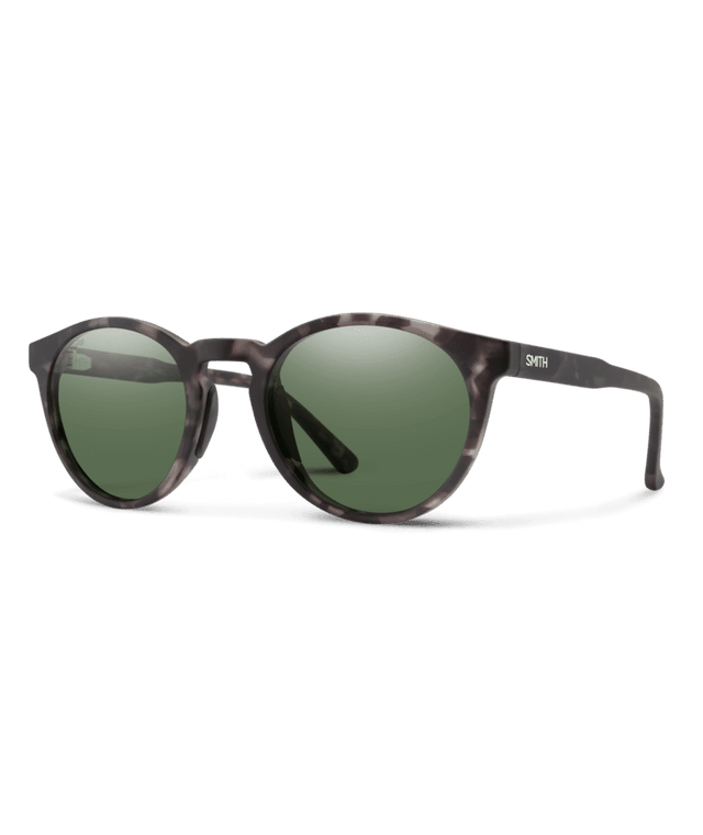 SMITH Westward Matte Grey Tortoise - ChromaPop Grey Green Polarized Sunglasses Sunglasses Smith 
