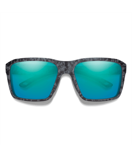 SMITH Backcast Matte Ash Tortoise - ChromaPop Opal Mirror Polarized Sunglasses Sunglasses Smith 