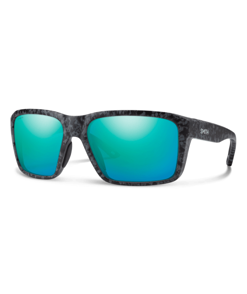SMITH Backcast Matte Ash Tortoise - ChromaPop Opal Mirror Polarized Sunglasses Sunglasses Smith 