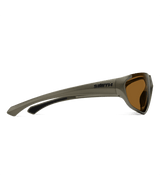 SMITH Sliders Matte Olive Oil - ChromaPop Brown Sunglasses Sunglasses Smith 