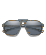 SMITH Truss Matte Flint/Tarmac Tortoise - ChromaPop Slate Sunglasses Sunglasses Smith 