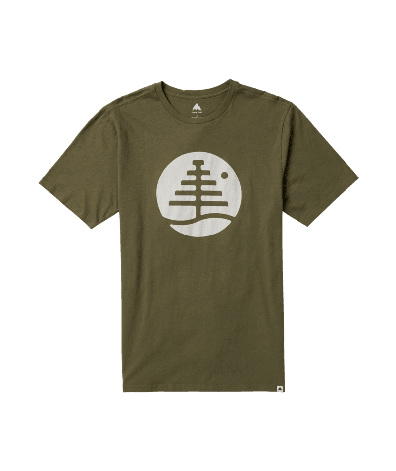 BURTON Family Tree T-Shirt Forest Moss Men's Short Sleeve T-Shirts Burton 