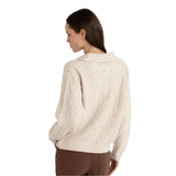 RHYTHM Women's Lexie V-Neck Collard Jumper Natural Women's Sweaters Rhythm 