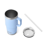 YETI Rambler 739 ML Mug With Straw Lid Big Sky Blue Drinkware Yeti 
